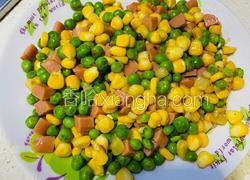 金玉鸿福（玉米甜豆炒火腿丁）