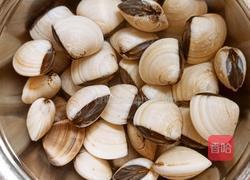 砂锅白贝苦瓜排骨汤的做法图解2