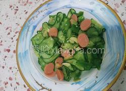 清炒黄瓜火腿肠