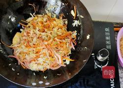 炒粉丝(火腿胡萝卜蔬菜炒米粉）的做法图解10