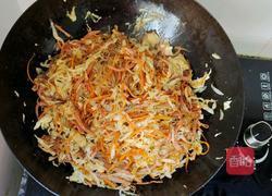 炒粉丝(火腿胡萝卜蔬菜炒米粉）的做法图解11