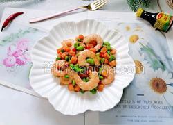 胡萝卜炒虾仁