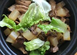 萝卜炖牛肉