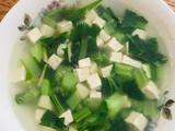 菜心豆腐羹
