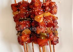在家也能做的鸡肉小串儿