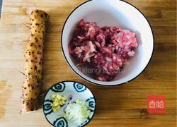 超级滑嫩的山药蒸肉饼，宝宝最爱的做法图解1