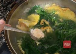菠菜鸡蛋汤的做法图解8
