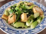 上海青炒豆腐的做法[图]