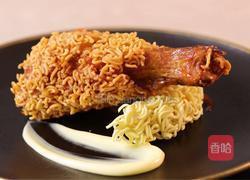 方便面炸鸡腿的做法图解6