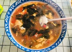海菜番茄酱鸡蛋汤