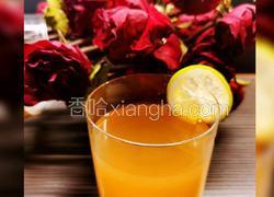 鲜橙柠檬茶