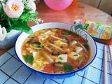 西红柿豆腐菌菇汤
