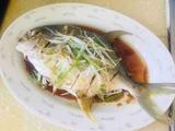 清蒸金鲳鱼