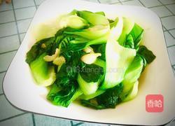 清炒油菜的做法图解5