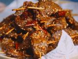 简单易做的牙签牛肉