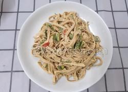 风味芝麻酱干豆腐丝
