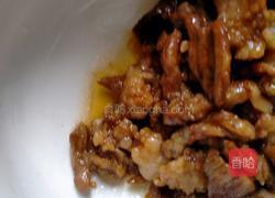 蒜苔炒肉丝的做法图解3