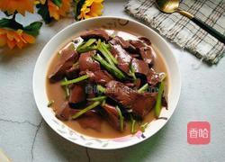 蒜香芹菜猪血的做法图解13