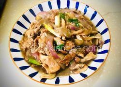 蘑菇炒肉片