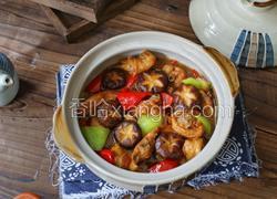 香菇炖鸡腿