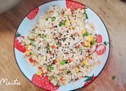 炒豆腐（减肥时期的炒饭）