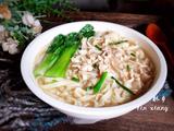 小白菜瘦肉面条的做法[图]