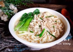 小白菜瘦肉面条