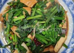 韭菜炒香干