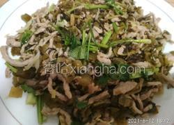 酸菜炒肉丝