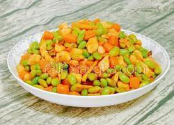 鸡丁炒毛豆米