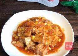 糖醋冻豆腐的做法图解14
