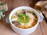 饺子皮面汤