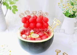 夏日西瓜气泡桶
