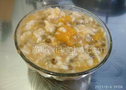 南瓜绿豆粥