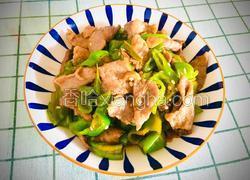 青椒炒过油肉