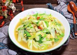 瓜子仁炝白菜