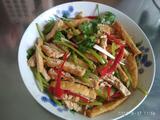 凉拌炸豆腐