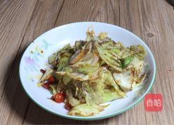 煸炒包菜的做法图解9