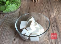 豆腐枸杞萝卜苗汤的做法图解2