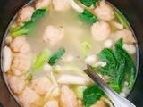 菌菇虾滑汤