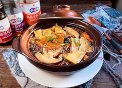 香菇冬笋肉片煲