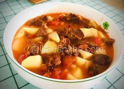 西红柿土豆炖牛肉