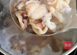 爆炒鱿鱼脖的做法图解3