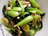 香皮青（香菇鸡皮上海青）的做法[图]