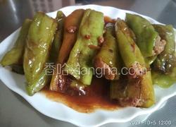 辣椒酿肉