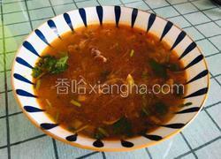 土豆粉条烩羊杂