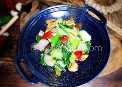 杂蔬炒小白菜