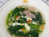 菠菜鸡蛋汤
