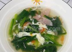 菠菜鸡蛋汤