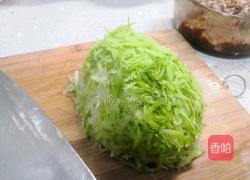 青萝卜肉馅的做法的做法图解3